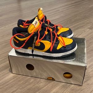 Off white dunk Michigan